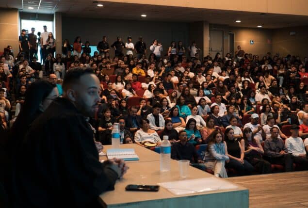 Público no Auditório Direito - Mochilão 2024
