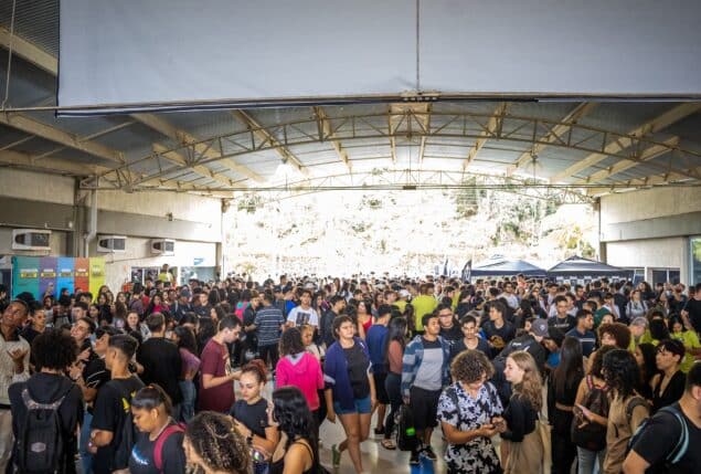 Público no Ginásio - Mochilão 2024